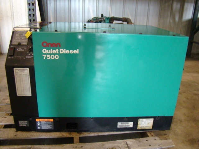 onan generator 7500 diesel troubleshooting